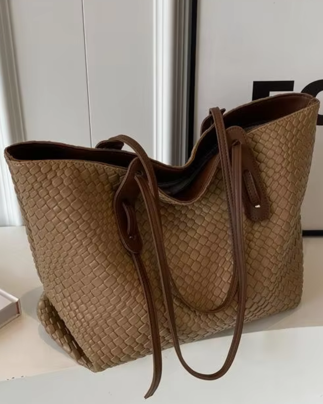 Cameron Tote front view | Baby Bag by Remmii
