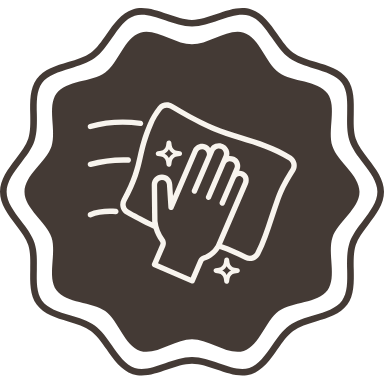 Remmii Trust Badge Showing The Bags Are Easy To Clean