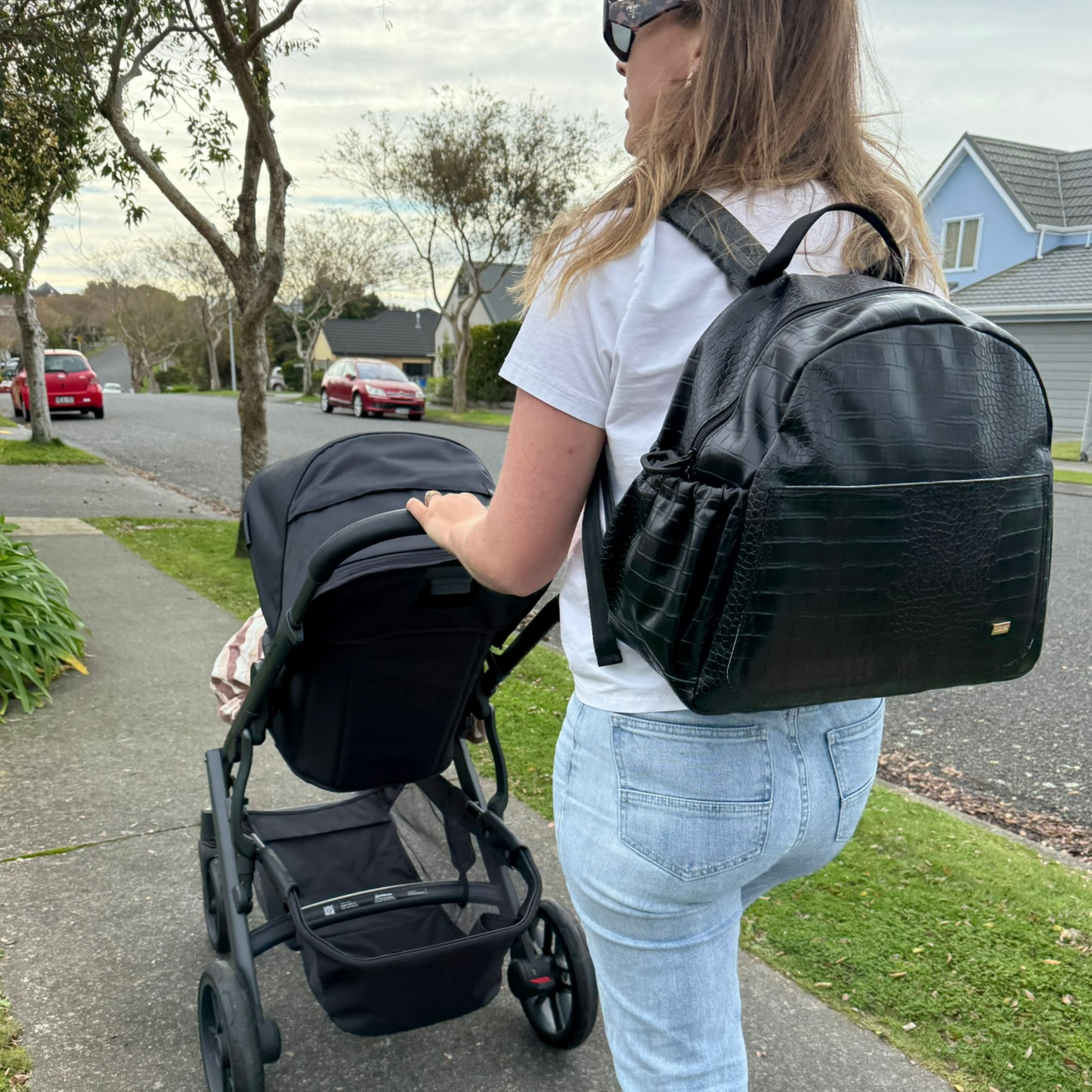 Emerson on back | Baby Bag by Remmii