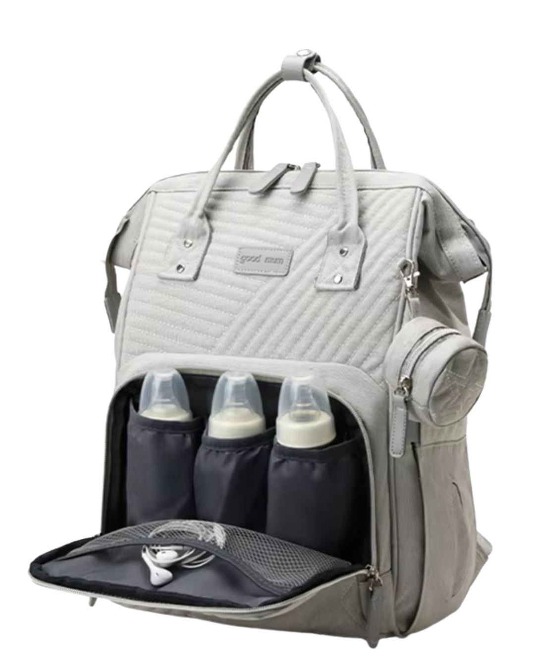 Charlie front view | Baby Bag by Remmii